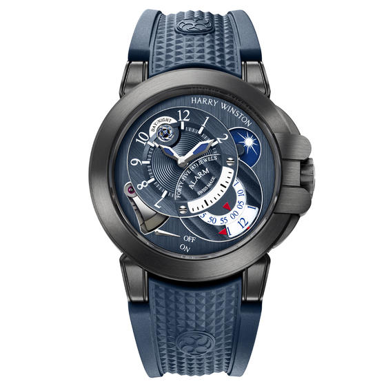 Buy Replica Harry Winston PROJECT Z6 BLUE EDITION OCEMAL44ZZ005 watch